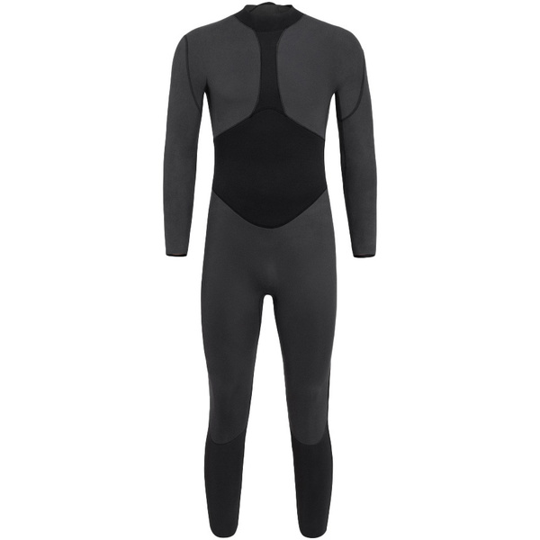 2026 Orca Hommes Vitalis Breast Stroke Open Water Swim Back Zip Combinaison Néoprène NN2B0501 - Black